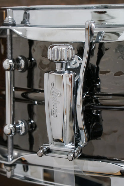 Ludwig 5x14" Black Beauty Hammered Snare Drum w/Tube Lugs (LB416KT)
