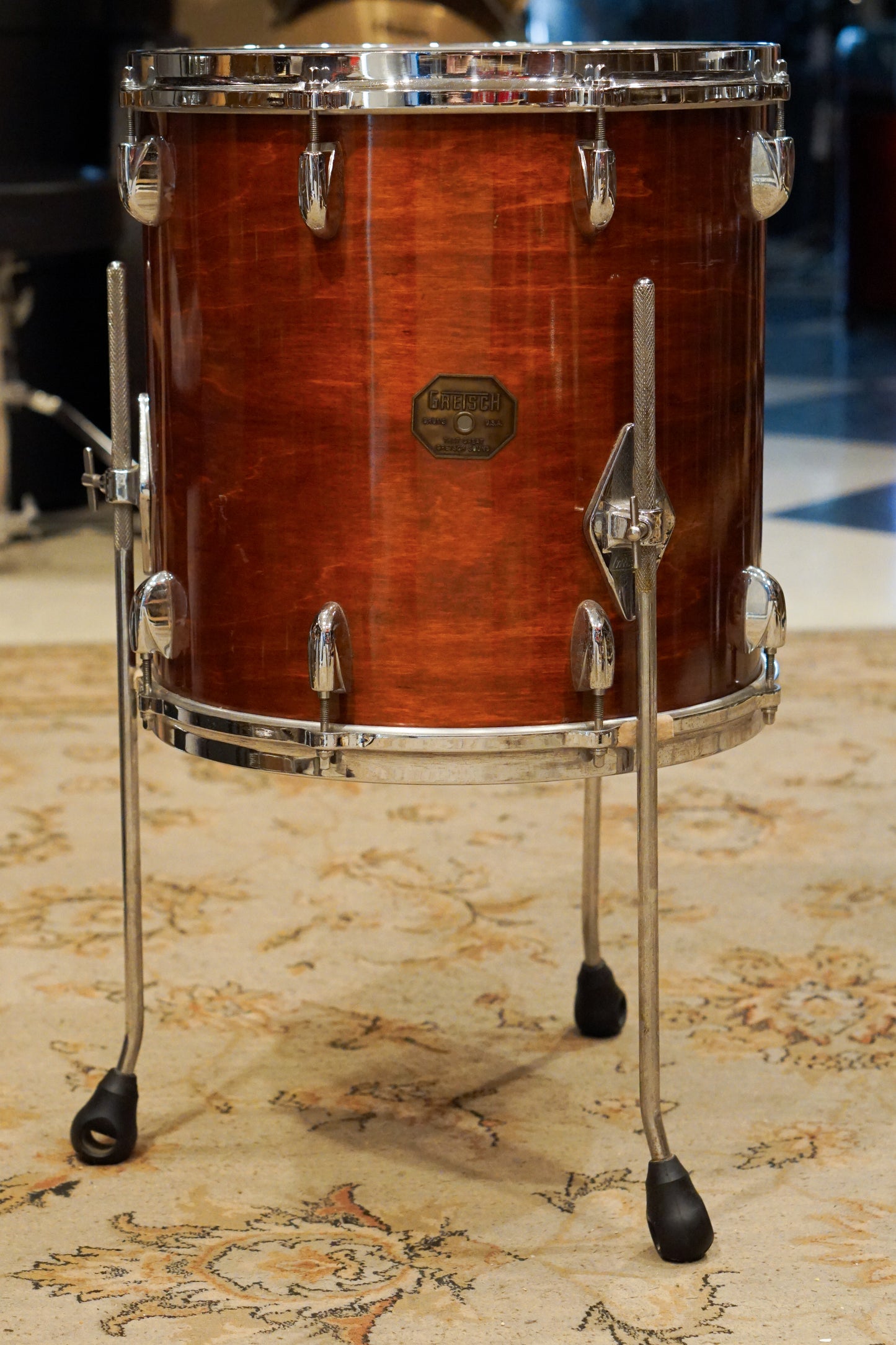Gretsch 12/14/18" Progressive Jazz Drum Set - 1970s Walnut Gloss