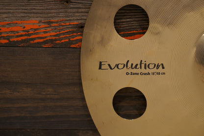 Sabian 18" HHX Evolution O-Zone Crash Cymbal - 1198g