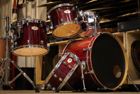 Premier 10/12/14/22/5.5x14" Artist Birch Drum Set - Rosewood Lacquer