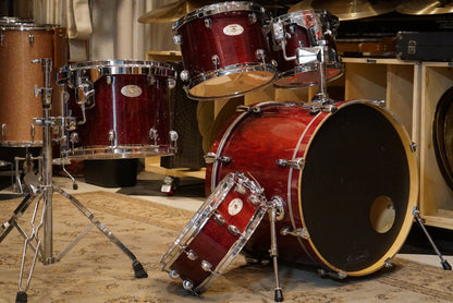Premier 10/12/14/22/5.5x14" Artist Birch Drum Set - Rosewood Lacquer