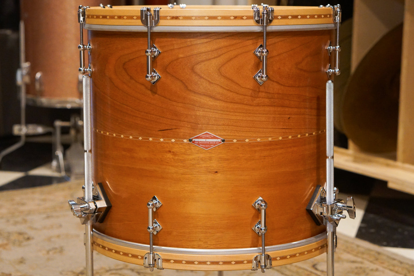 Craviotto 11/13/15/16/17/22" Private Reserve Cherry/Mahogany Drum Set