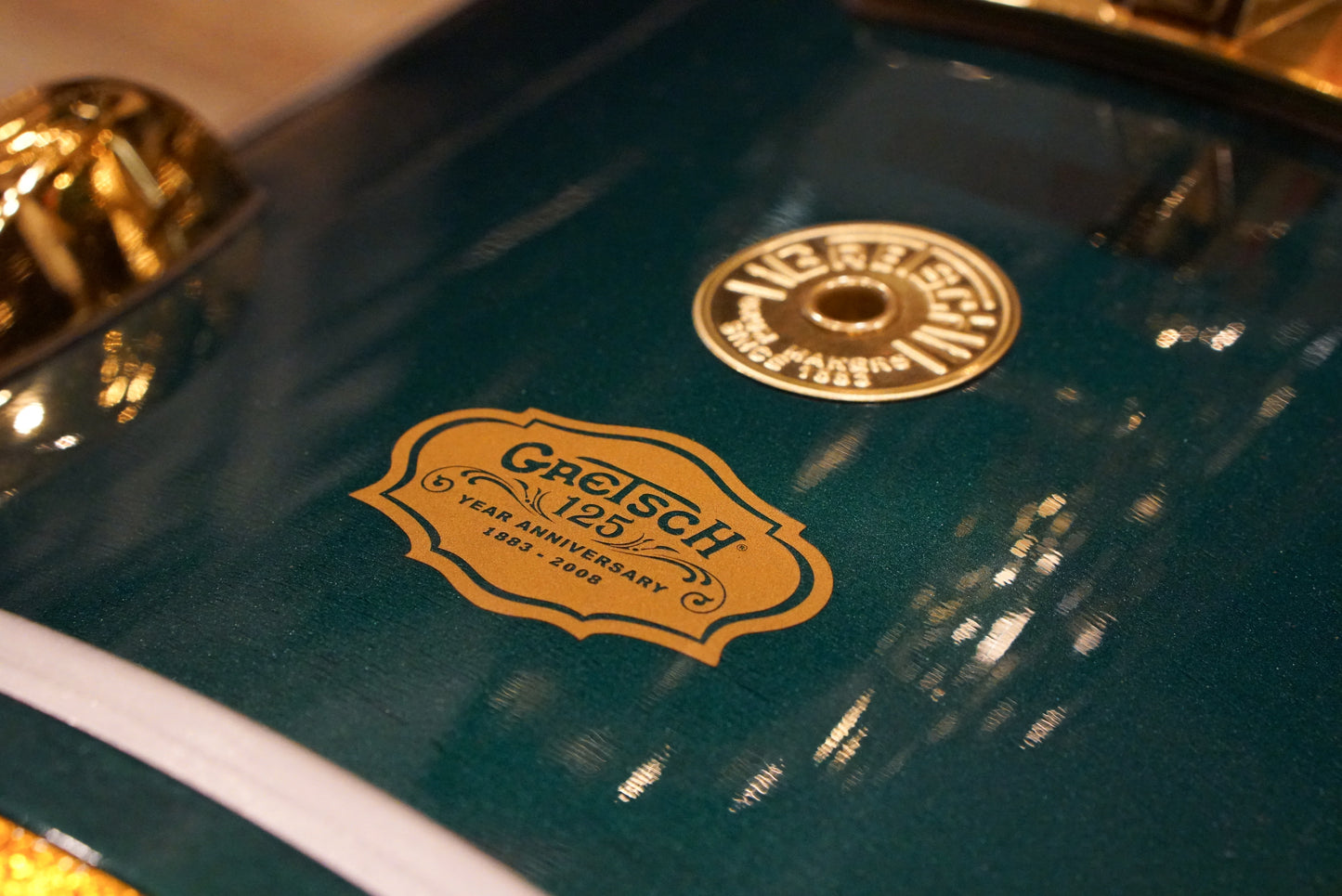 Gretsch 12/14/20/4.5x14" Progressive Jazz 125th Anniversary Drum Set - Cadillac Green