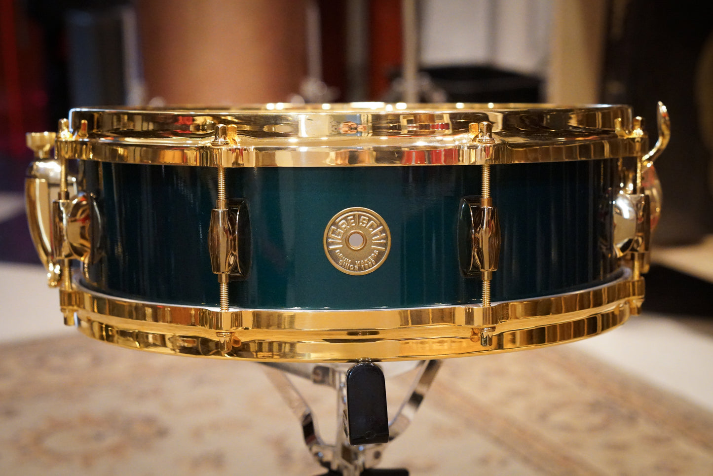 Gretsch 12/14/20/4.5x14" Progressive Jazz 125th Anniversary Drum Set - Cadillac Green