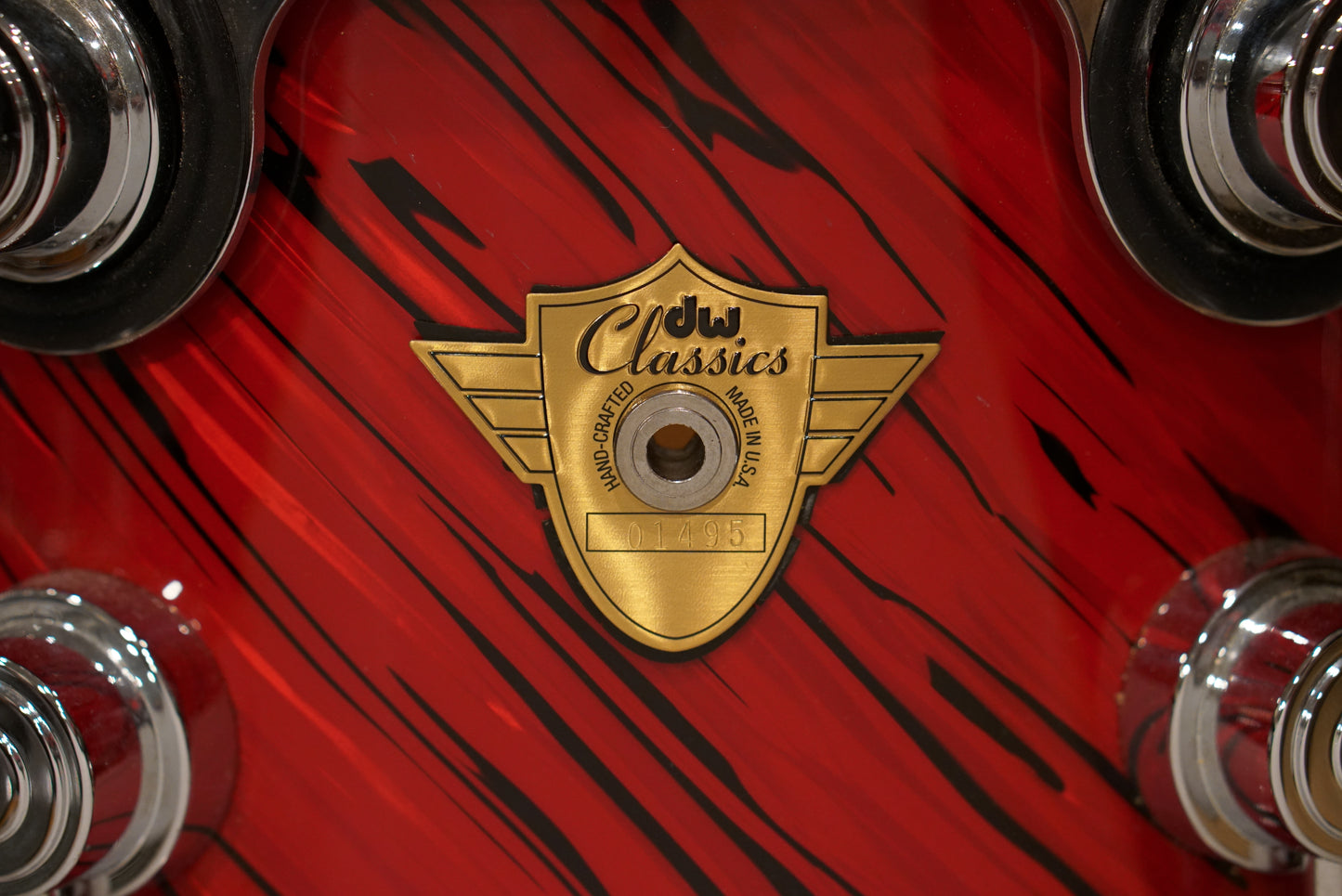 DW 10/12/13/14/22" Classics Series Drum Set - Twisted Red Oyster