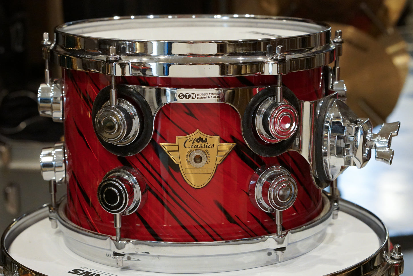 DW 10/12/13/14/22" Classics Series Drum Set - Twisted Red Oyster