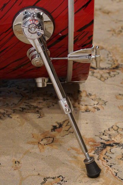 DW 10/12/13/14/22" Classics Series Drum Set - Twisted Red Oyster