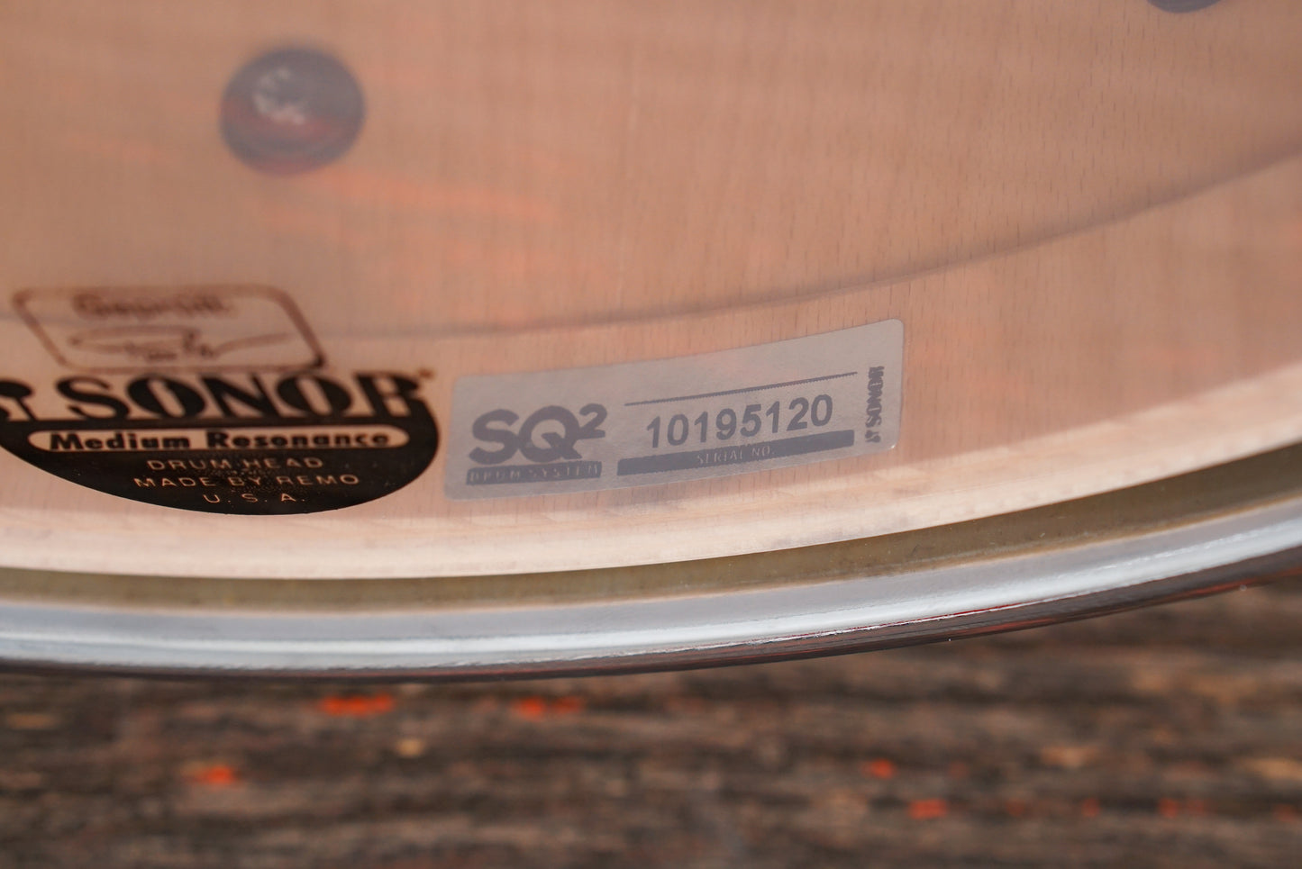 Sonor 6x14" SQ2 Vintage Beech Snare Drum - Birdseye Maple