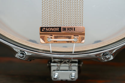Sonor 6x14" SQ2 Vintage Beech Snare Drum - Birdseye Maple
