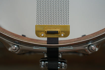 Tama 6.5x14" S.L.P. Bubinga/Maple Snare Drum - Midnight Zebrawood Burst