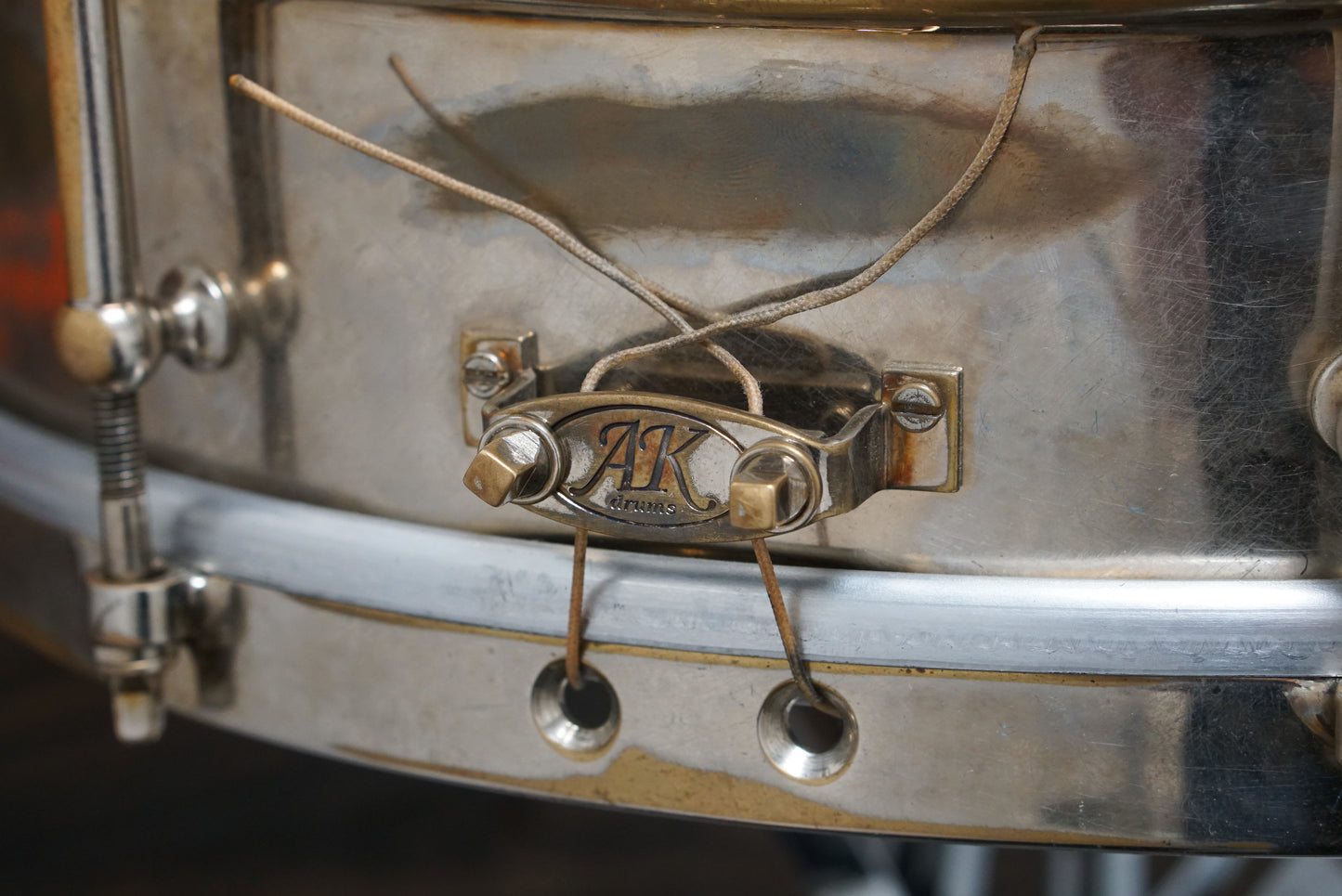 AK Drums 6.5x14" Nickel-Over-Brass Snare Drum