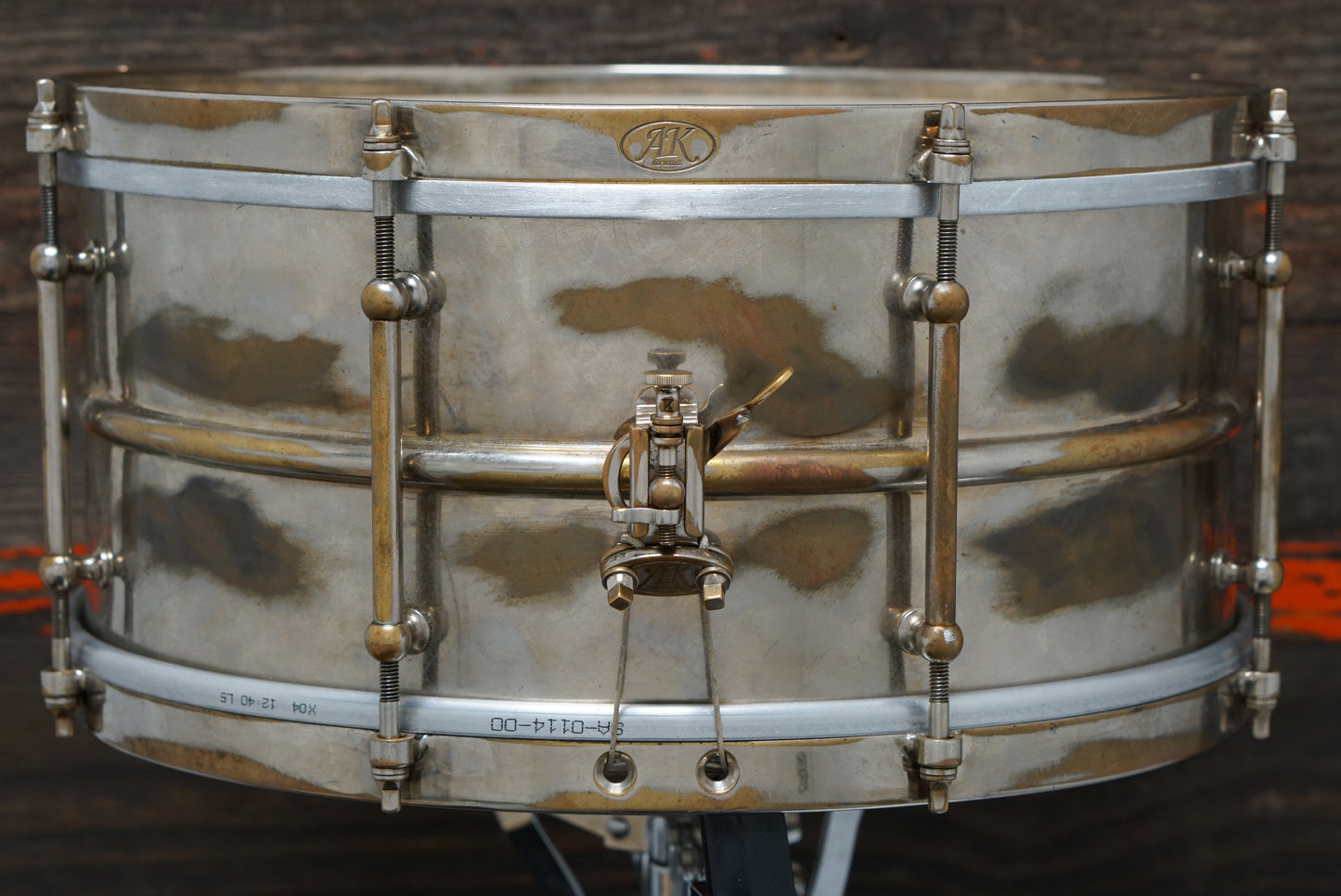 AK Drums 6.5x14" Nickel-Over-Brass Snare Drum