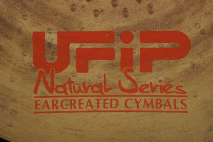 UFIP 14" Natural Series Hi-Hat Cymbals - 859/1145g