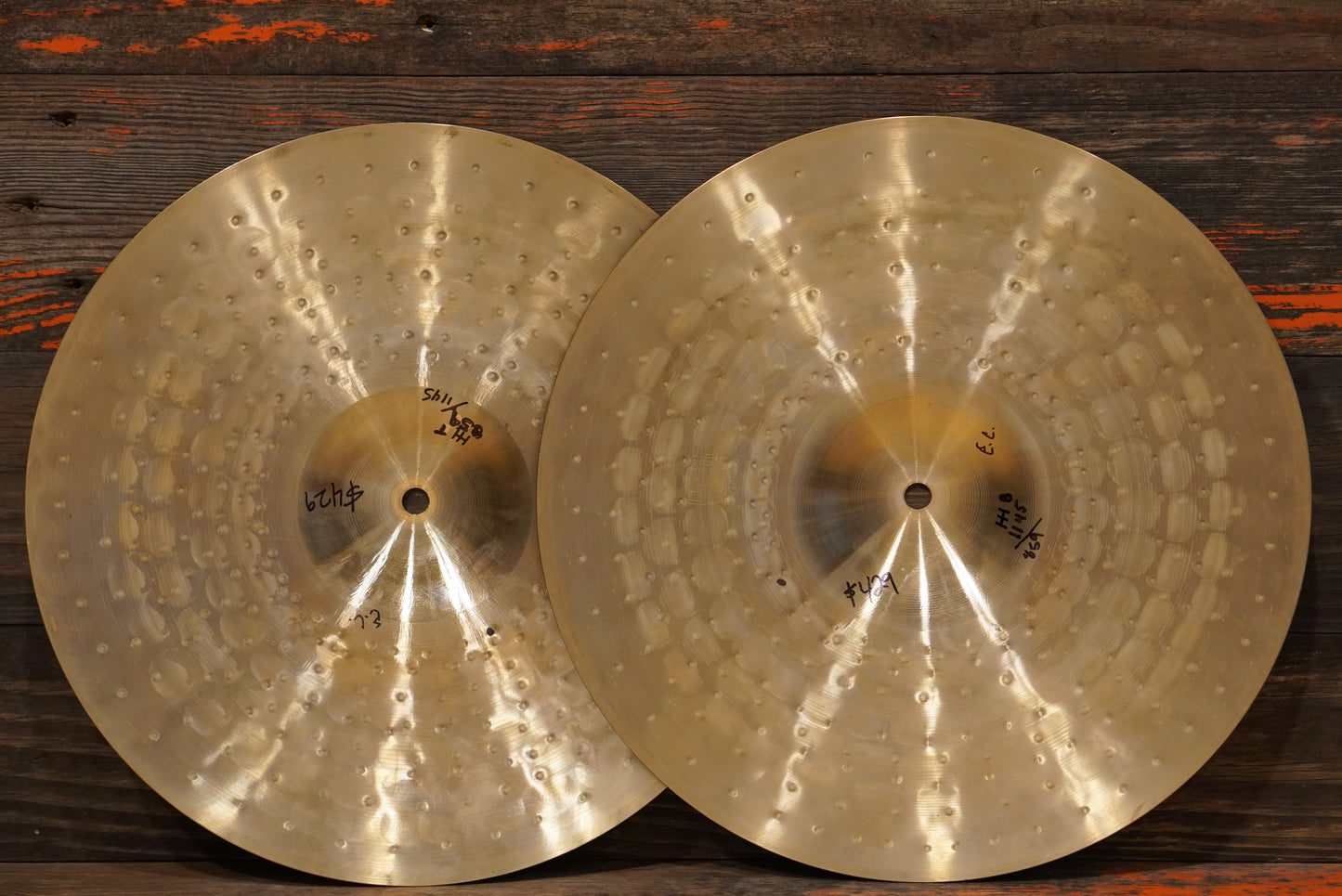 UFIP 14" Natural Series Hi-Hat Cymbals - 859/1145g