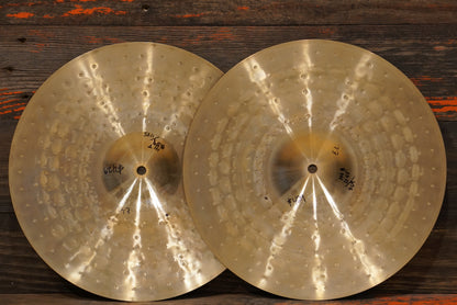 UFIP 14" Natural Series Hi-Hat Cymbals - 859/1145g