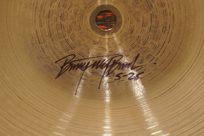 Borba 22" Hand Formed Bell Ride Cymbal - 2269g