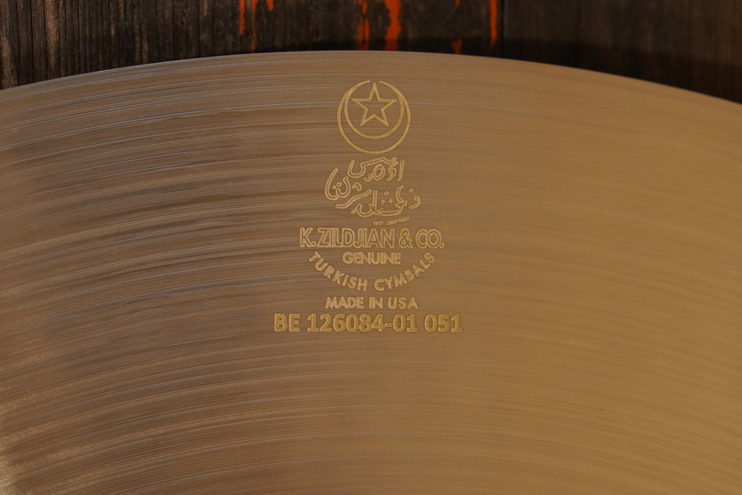 Zildjian 22" K. Klassisch Medium Heavy Symphonic Cymbal - 3190g