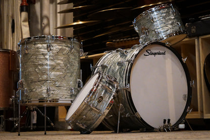 Slingerland 13/16/22/5.5x14" Gene Krupa Deluxe Outfit Drum Set - 1960s Light Blue Pearl