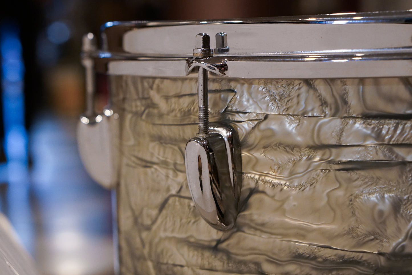 Slingerland 13/16/22/5.5x14" Gene Krupa Deluxe Outfit Drum Set - 1960s Light Blue Pearl