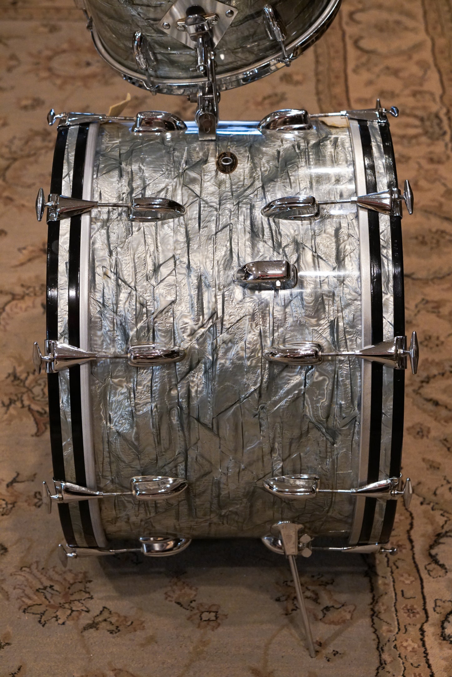 Slingerland 13/16/22/5.5x14" Gene Krupa Deluxe Outfit Drum Set - 1960s Light Blue Pearl