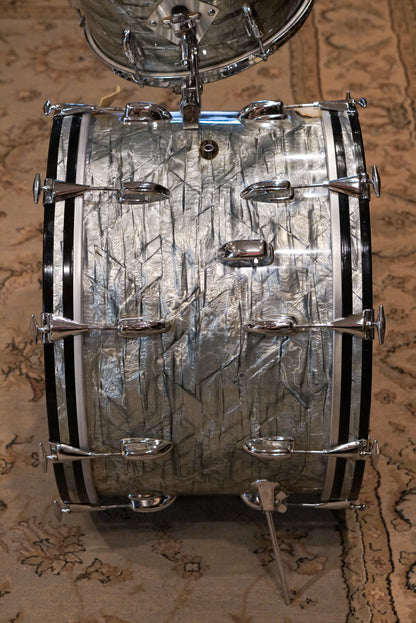 Slingerland 13/16/22/5.5x14" Gene Krupa Deluxe Outfit Drum Set - 1960s Light Blue Pearl