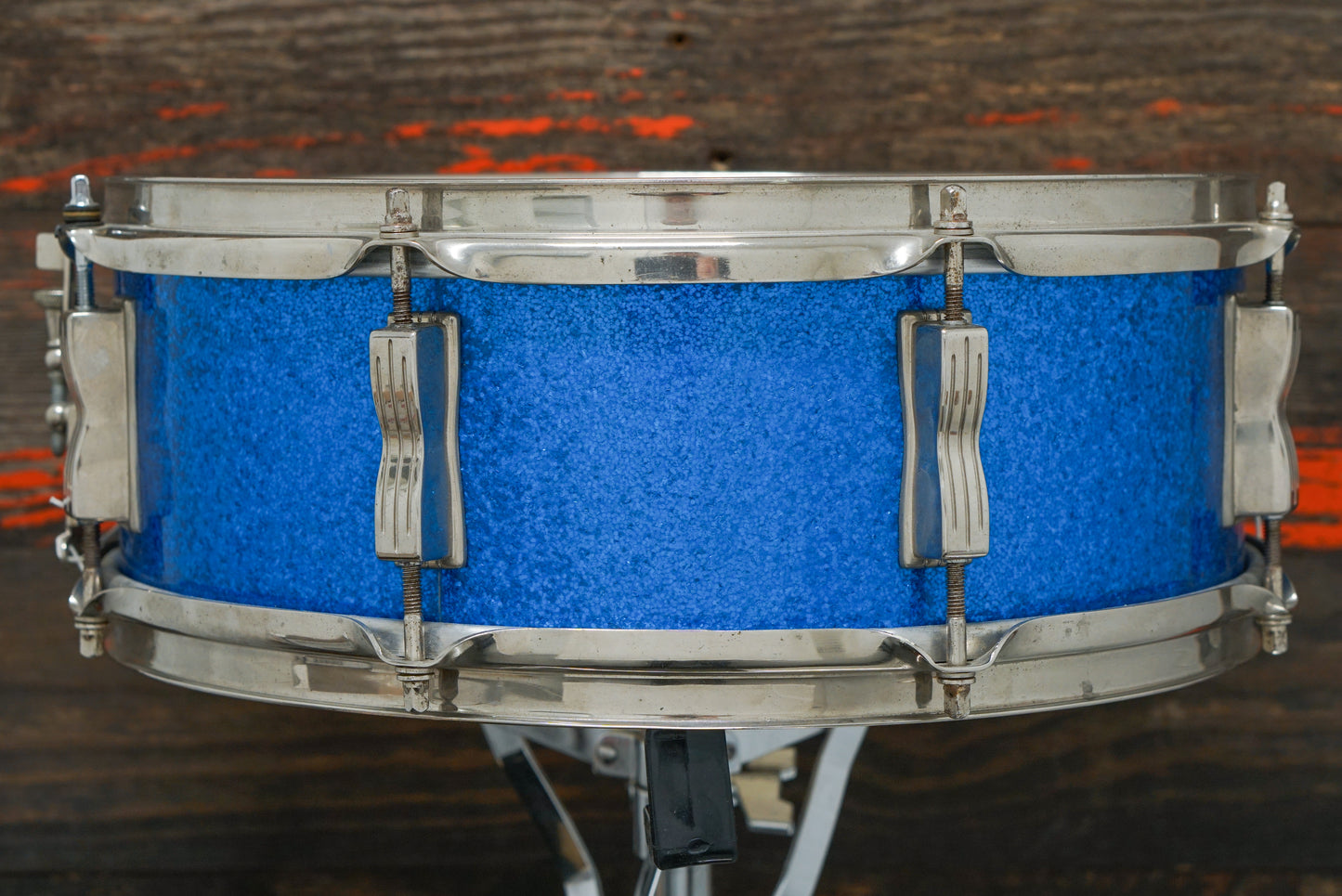 Ludwig 5x14" Jazz Festival Snare Drum - 1960s Blue Sparkle