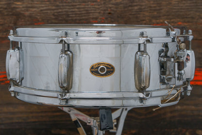 Slingerland 5x14" Brass Shell Snare Drum - 1960s Pre-Serial
