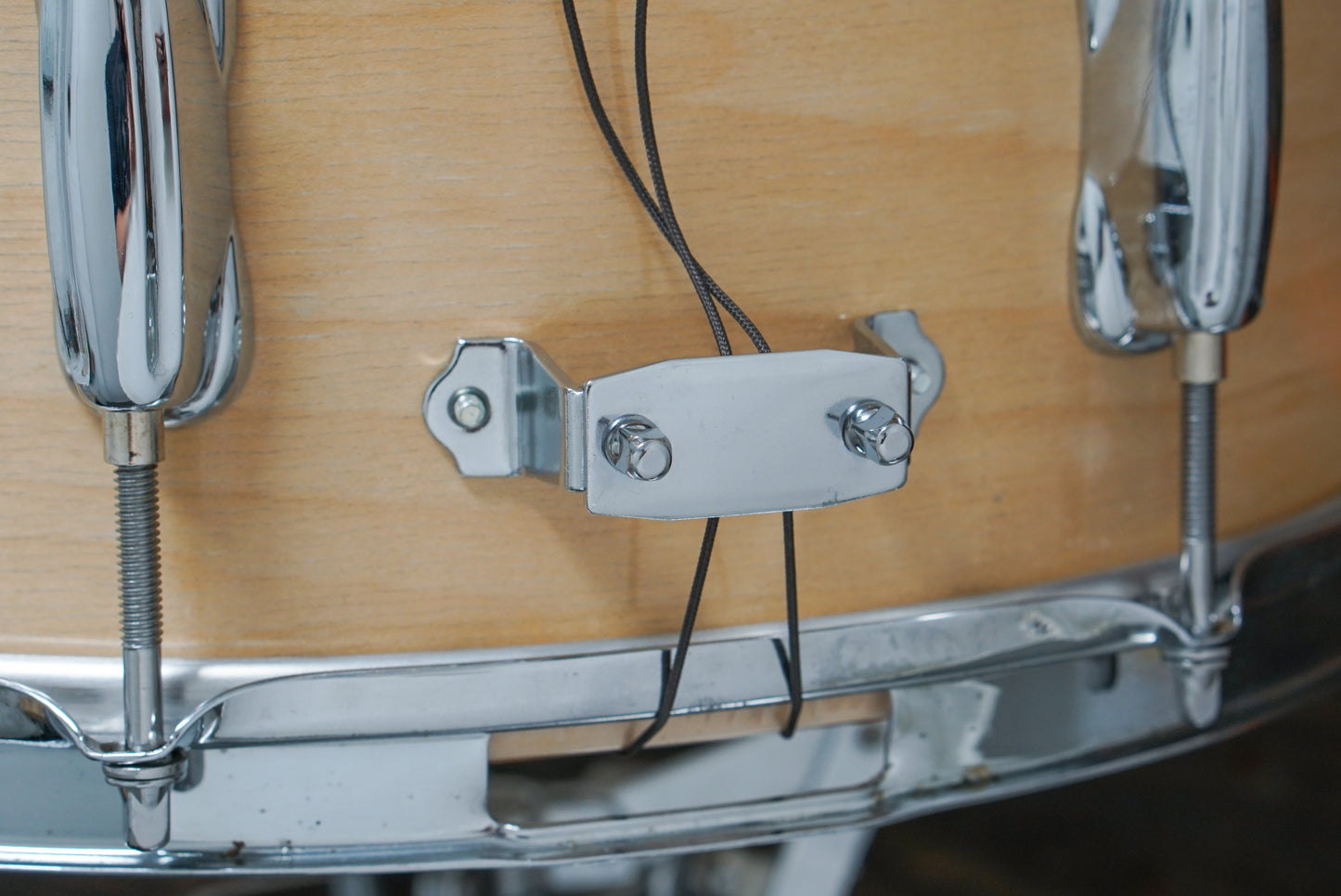Custom 6.5x14" True Blonde Dragon Wolf Snare Drum