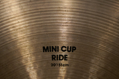 Zildjian 20" Mini Cup Ride Cymbal - 2844g