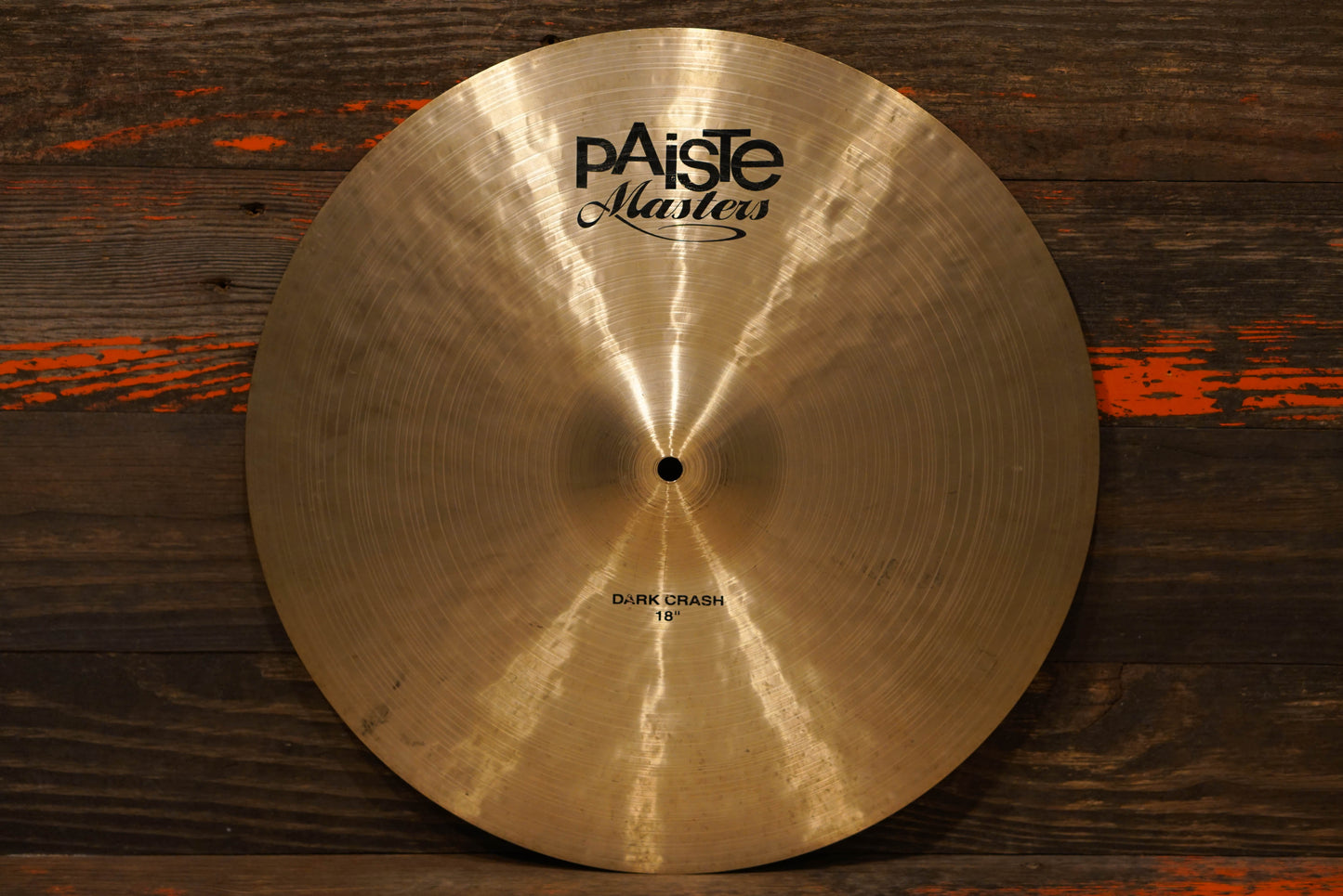 Paiste 18" Masters Dark Crash Cymbal - 1294g