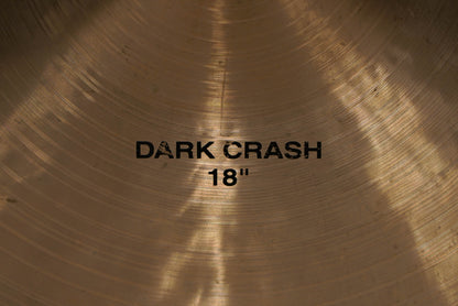 Paiste 18" Masters Dark Crash Cymbal - 1294g