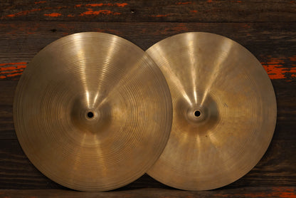 Zildjian 14" Avedis 1970s New Beat Hi-Hat Cymbals - 835/1321g