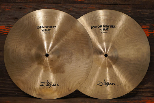 Zildjian 14" Avedis New Beat Hi-Hat Cymbals - 960/1564g