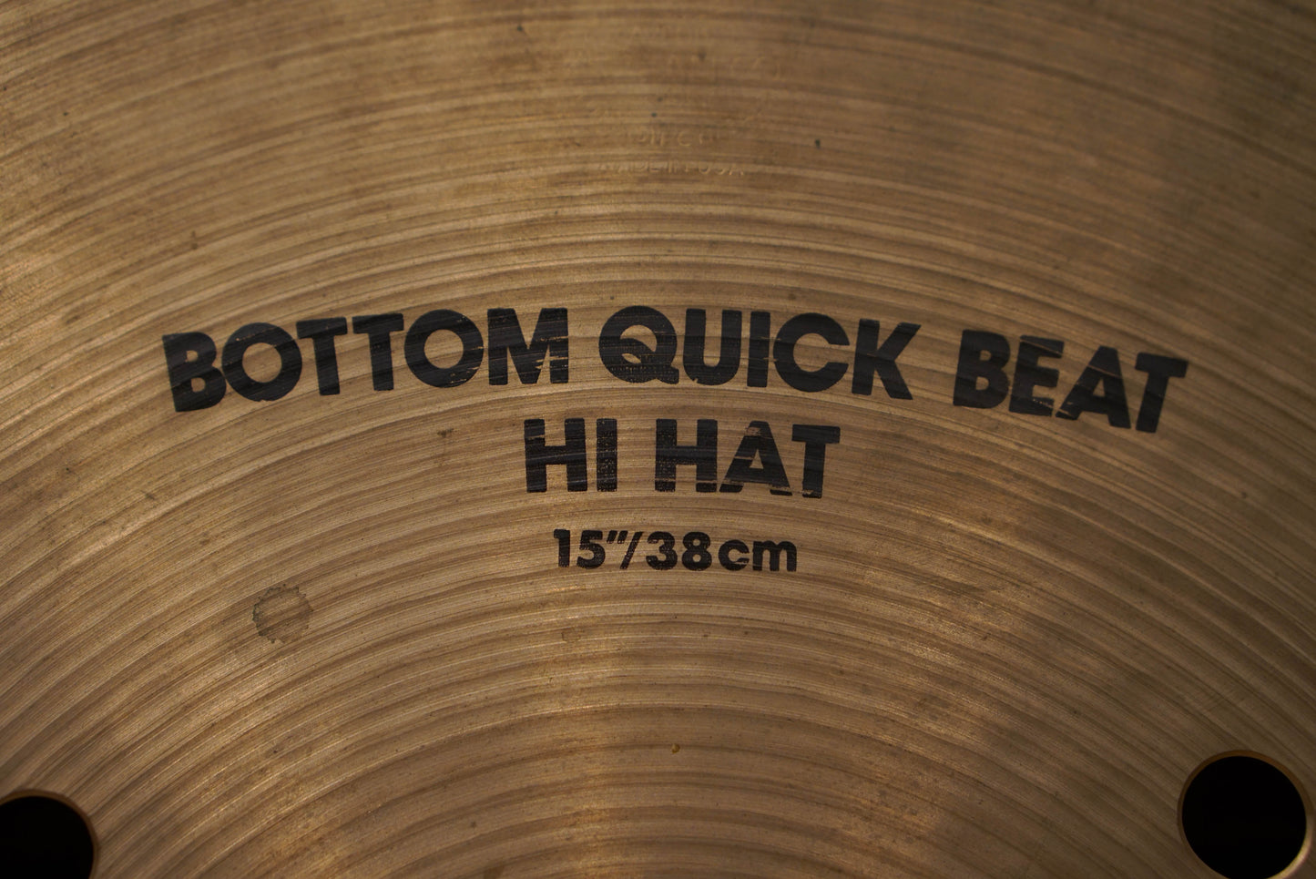Zildjian 15" Avedis 1980s Quick Beat Hi-Hat Cymbals - 1528/1670g