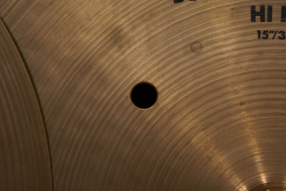 Zildjian 15" Avedis 1980s Quick Beat Hi-Hat Cymbals - 1528/1670g
