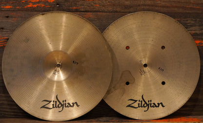 Zildjian 15" Avedis 1980s Quick Beat Hi-Hat Cymbals - 1528/1670g