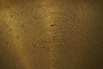 Paiste 20" Formula 602 1960s Swish Cymbal - 1992g