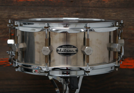 Kitano 5.5x14" Titanium Snare Drum
