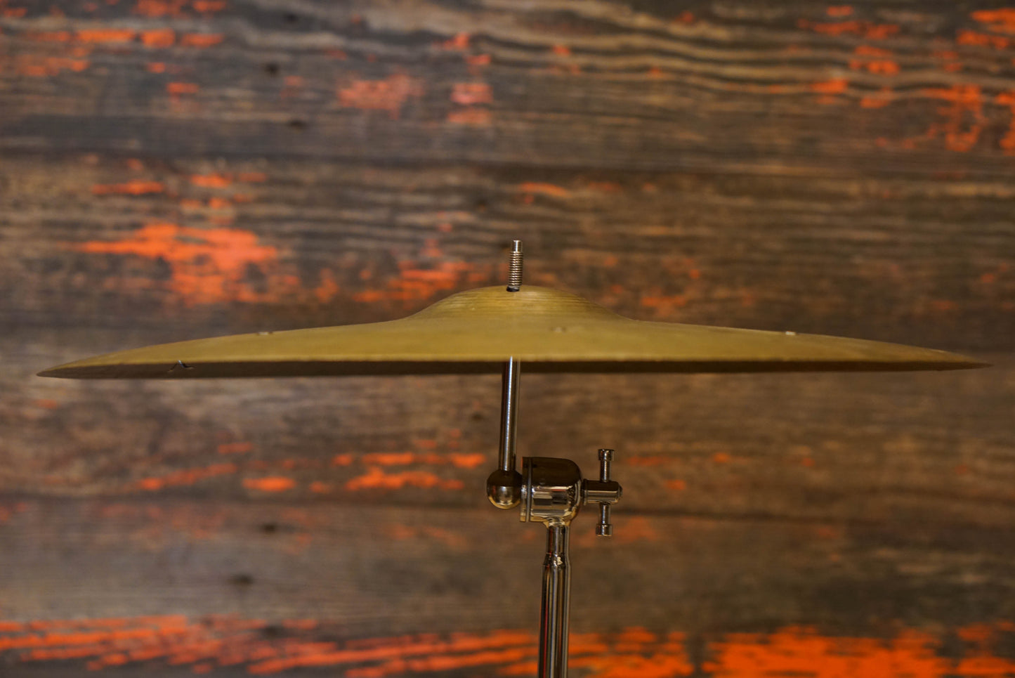 Zildjian 19" Avedis 1950s "Mousey Alexander" Sizzle Cymbal w/ 1958 Zildjian Catalog