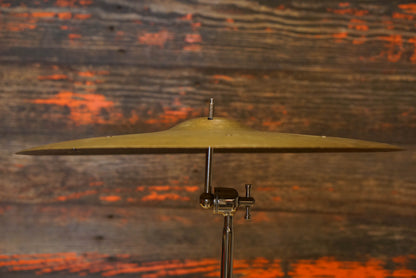 Zildjian 19" Avedis 1950s "Mousey Alexander" Sizzle Cymbal w/ 1958 Zildjian Catalog