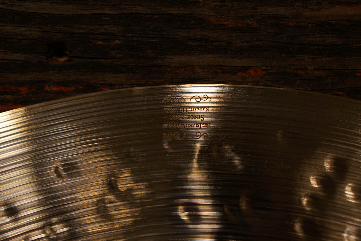 Big Island 22" Signature Ride Cymbal - 2840g