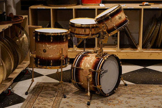 Gretsch USA Custom 12/14/16/5.5x14" - Espresso Burst w/ Gold Hardware
