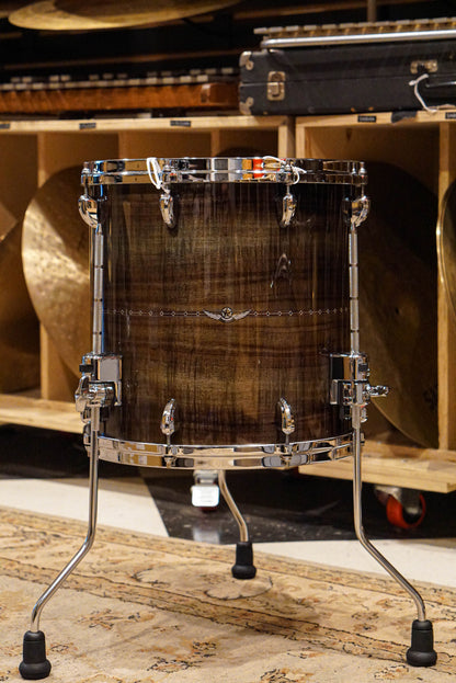 Tama 12/14/18" Star Bubinga Drum Set - Pewter Blue Australian Acacia