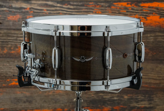 Tama 6.5x14" Star Bubinga Snare Drum - Pewter Blue Australian Acacia