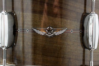 Tama 6.5x14" Star Bubinga Snare Drum - Pewter Blue Australian Acacia
