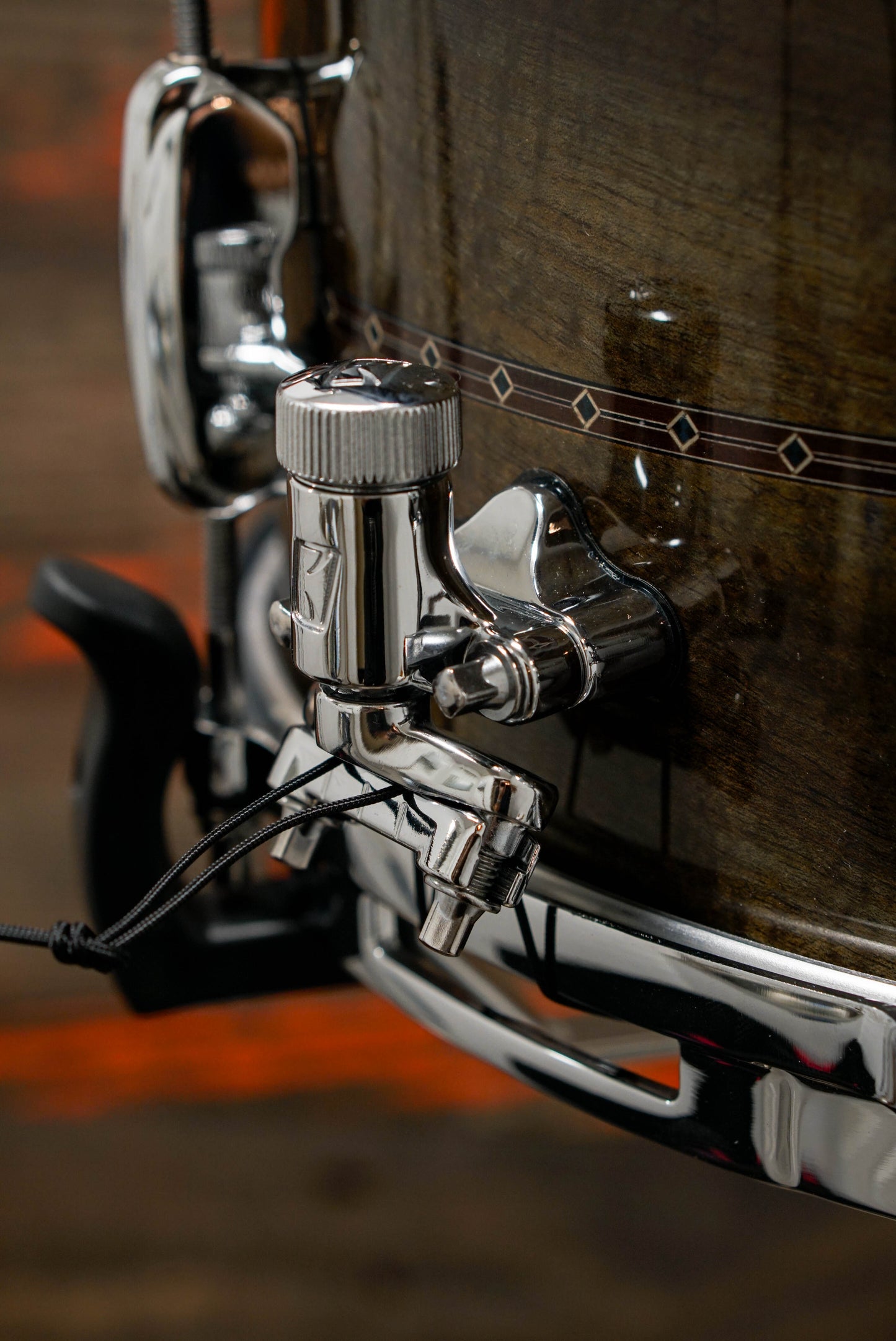 Tama 6.5x14" Star Bubinga Snare Drum - Pewter Blue Australian Acacia