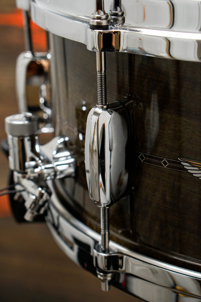 Tama 6.5x14" Star Bubinga Snare Drum - Pewter Blue Australian Acacia