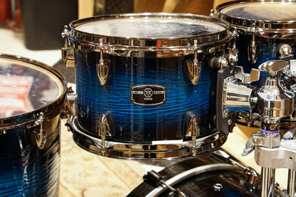 Yamaha 8/10/14/20/5.5x14" Live Custom Hybrid Oak Drum Set - Uzu Ice Sunburst