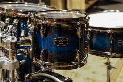 Yamaha 8/10/14/20/5.5x14" Live Custom Hybrid Oak Drum Set - Uzu Ice Sunburst