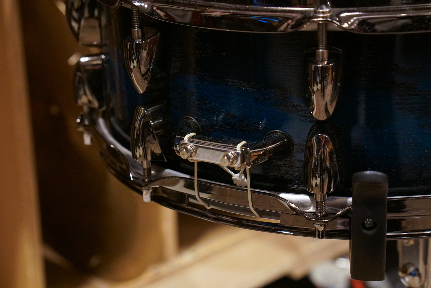 Yamaha 8/10/14/20/5.5x14" Live Custom Hybrid Oak Drum Set - Uzu Ice Sunburst